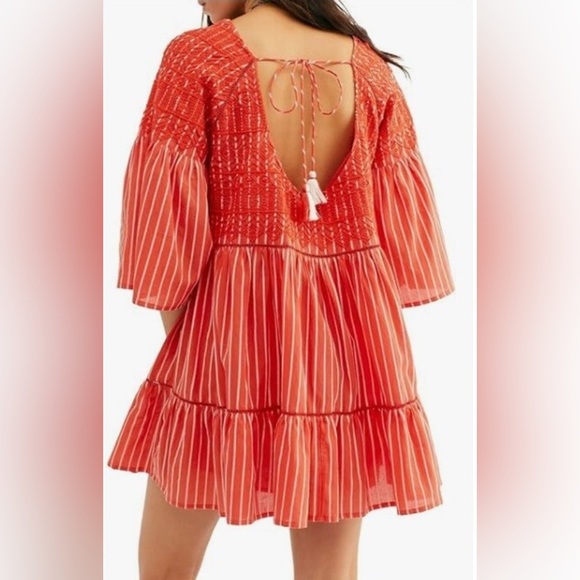 Free People Striped Dress - Picture 1 of 8